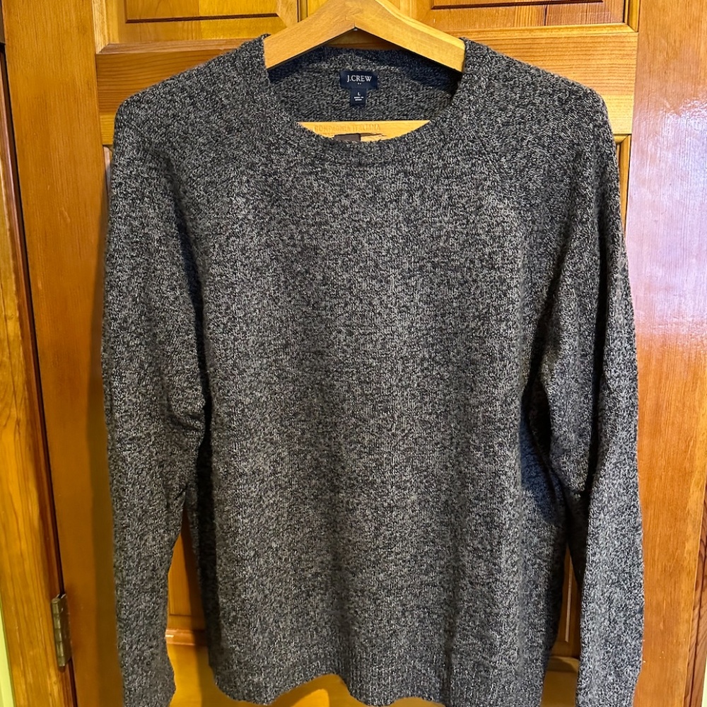 J.Crew Factory Crewneck sweater in supersoft lambswool blend